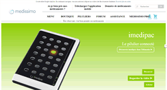 Desktop Screenshot of medissimo.fr